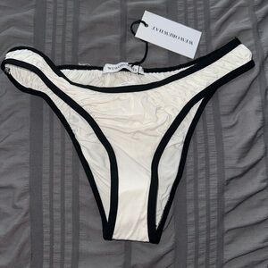WeWoreWhat White and Black Bottom